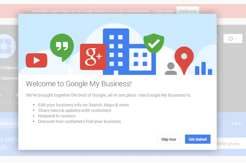Google my business